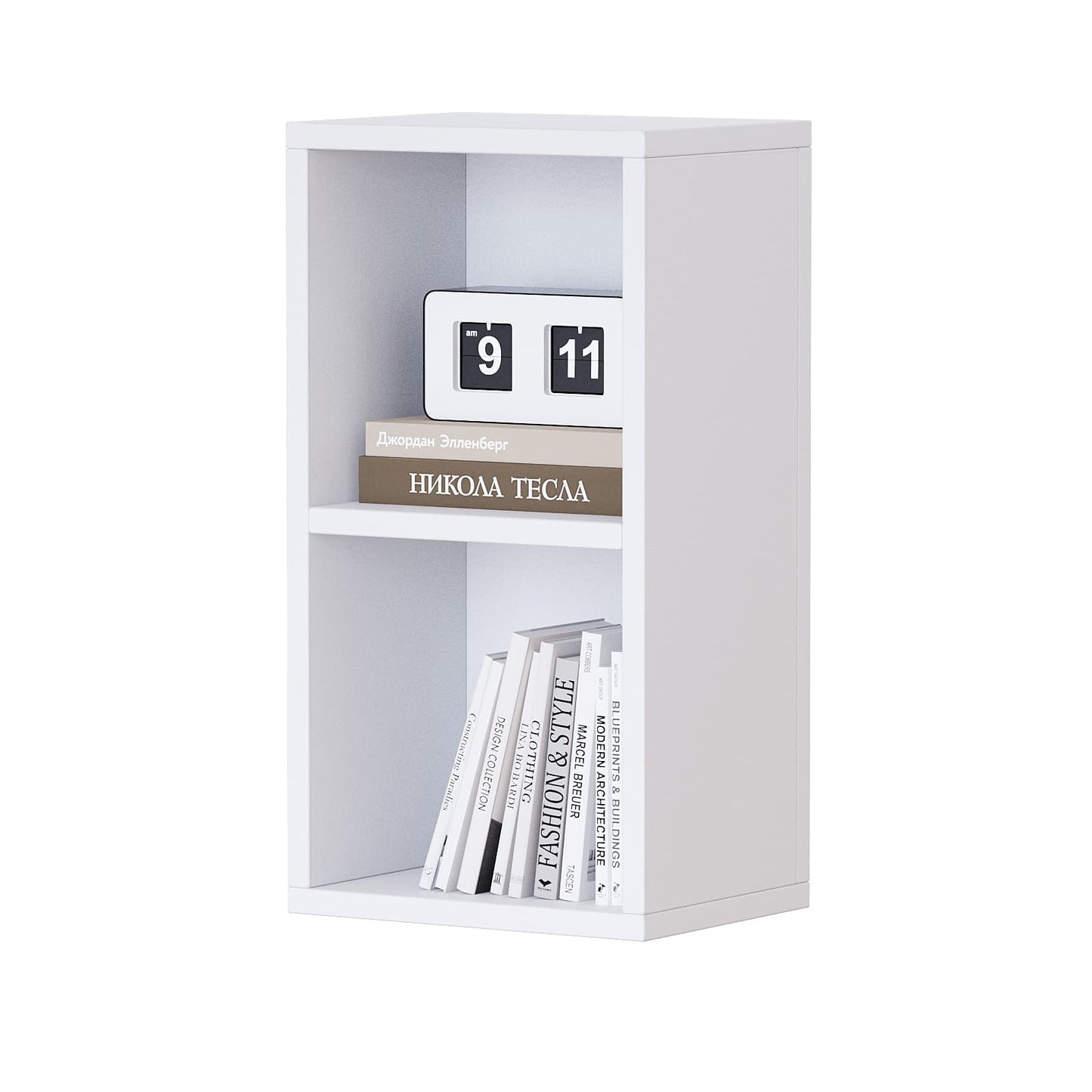 Cube Storage, 2 Tiers Bookcase for Tiny Home, Cube Organizer