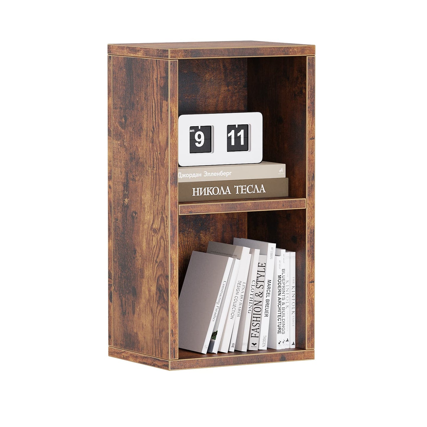 Cube Storage, 2 Tiers Bookcase for Tiny Home, Cube Organizer