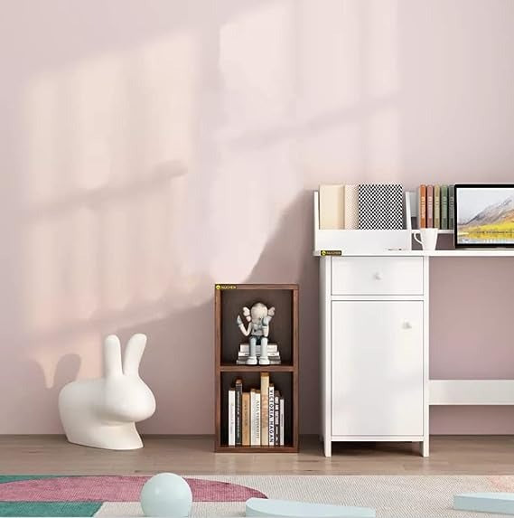 cube cabinet 2 tiers rustic color
