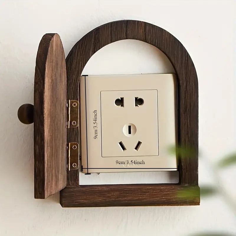 Wooden Door Switch Socket Protective Cover