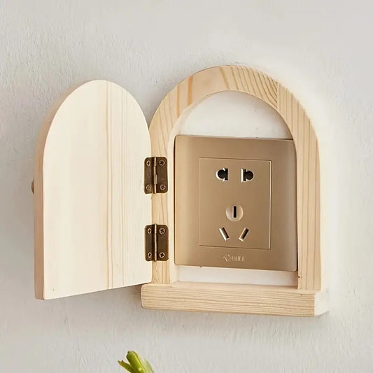 Wooden Door Switch Socket Protective Cover