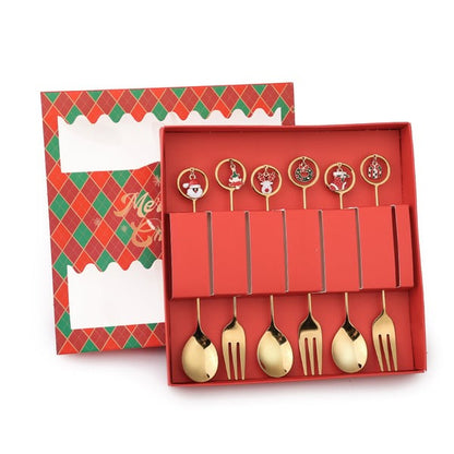 🎄Christmas Cutlery Set🍴🥄-Enhance Your Holiday Dining