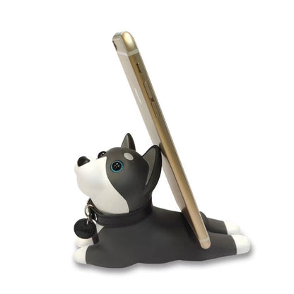 Cute Cartoon Dog Phone Stand Angle Adjustable Desk Phone Holder