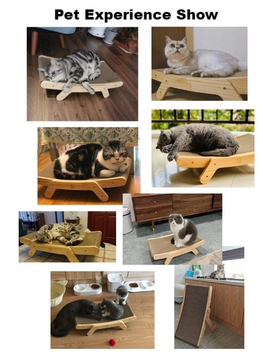 Corrugated Cat Scratching Board Purrfect Lounge