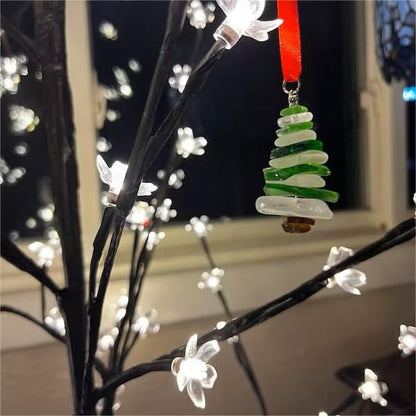 🎄Lake Erie Sea Glass Christmas Tree Ornament🔥