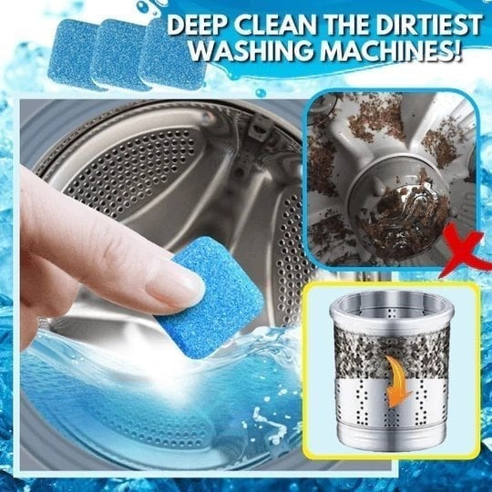 Washing Machine Deep-Cleaning Tablets