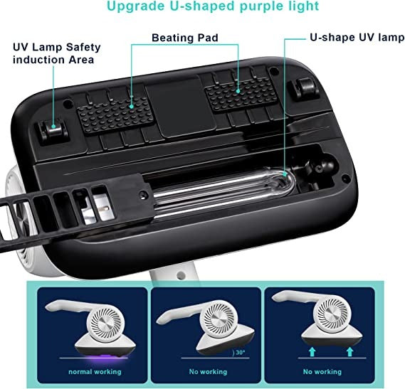 Household high-frequency strong mite removal instrument