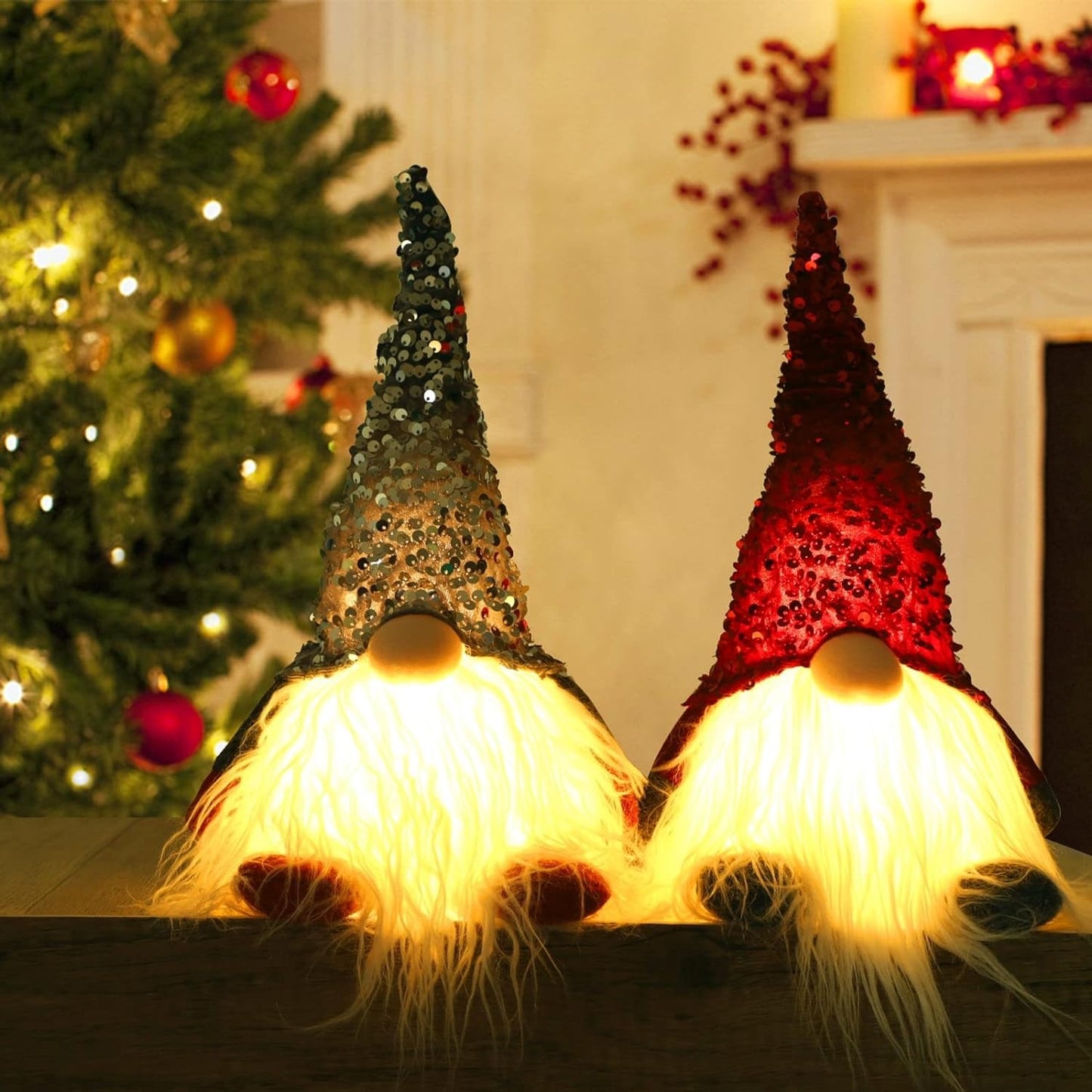 Holiday Present -Christmas Gnome Light