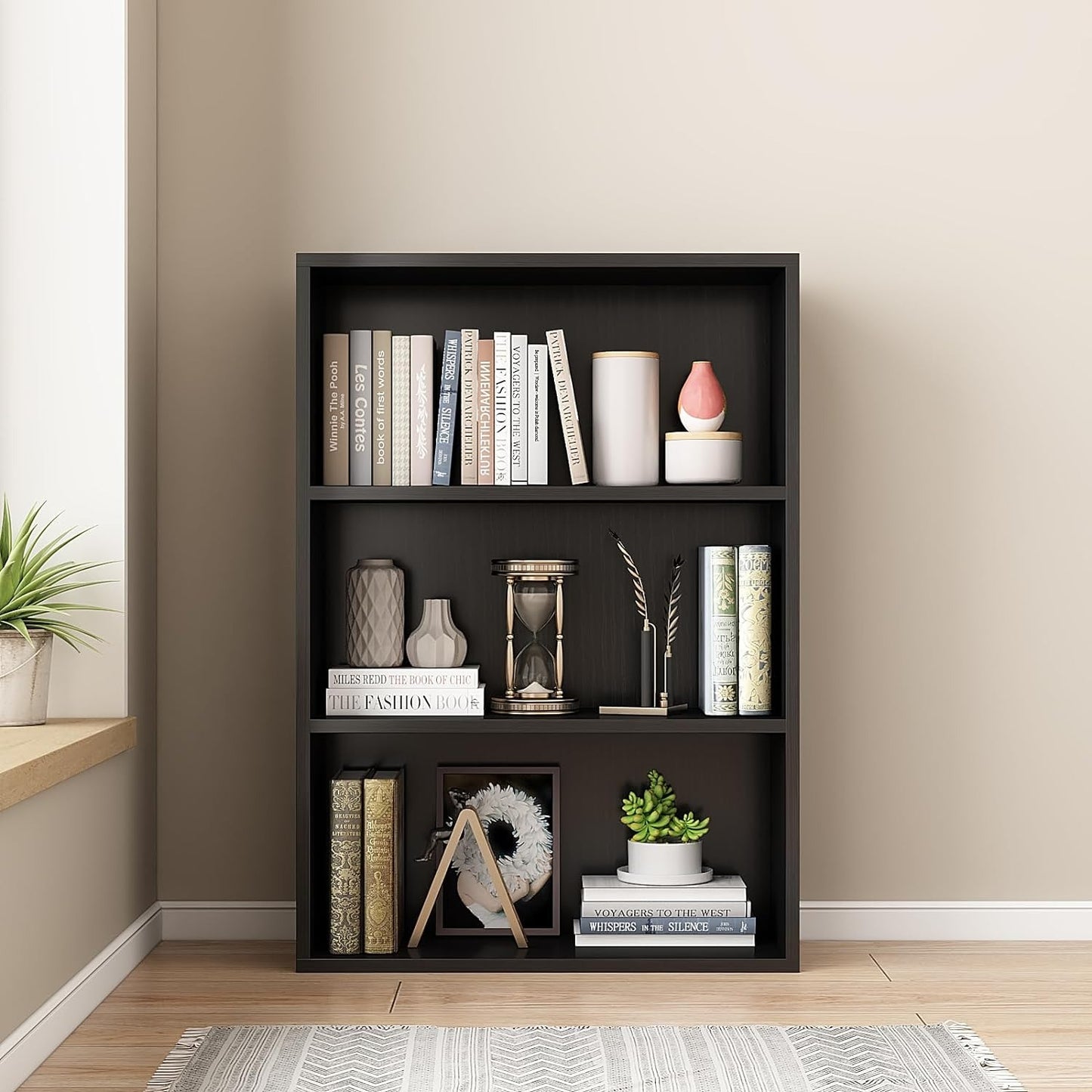 3-Tier Cube Display Shelves, Multifunctional Storage Organizer