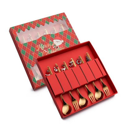 🎄Christmas Cutlery Set🍴🥄-Enhance Your Holiday Dining