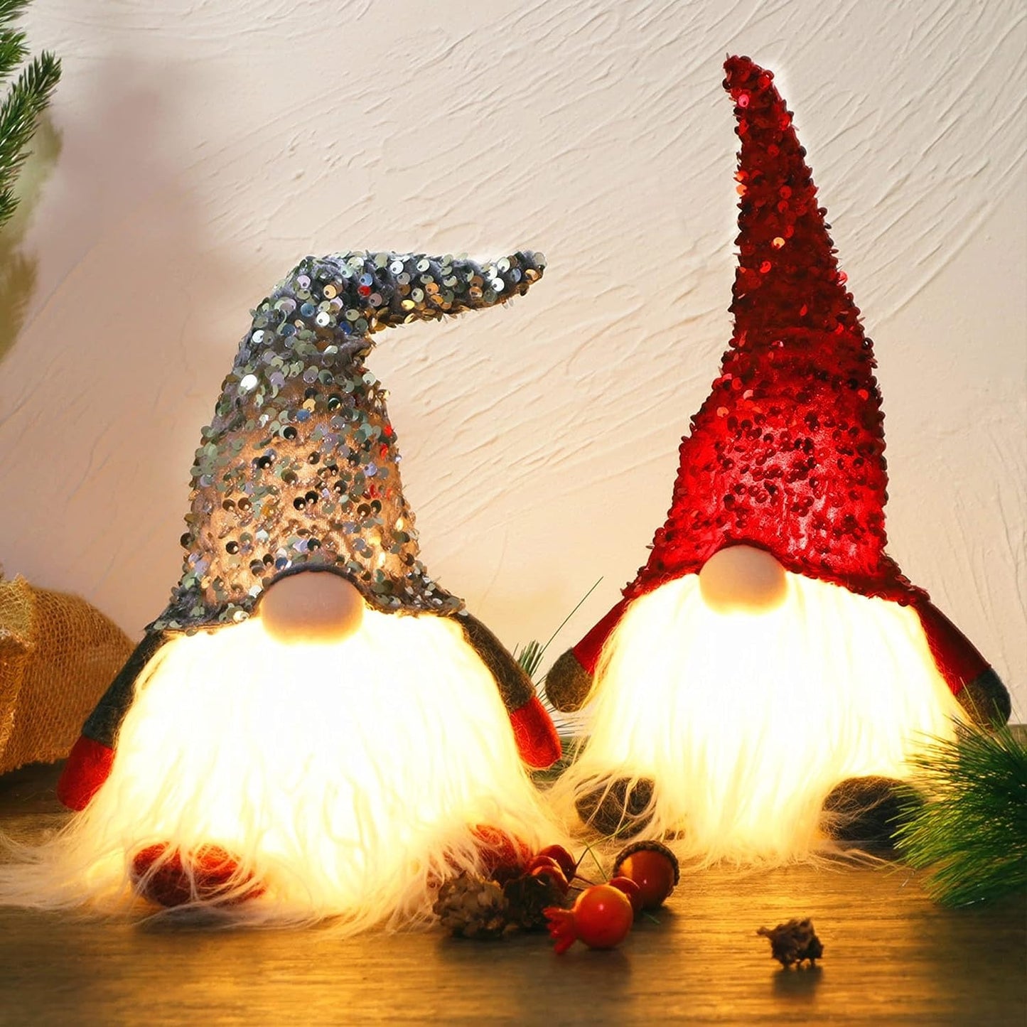 Holiday Present -Christmas Gnome Light