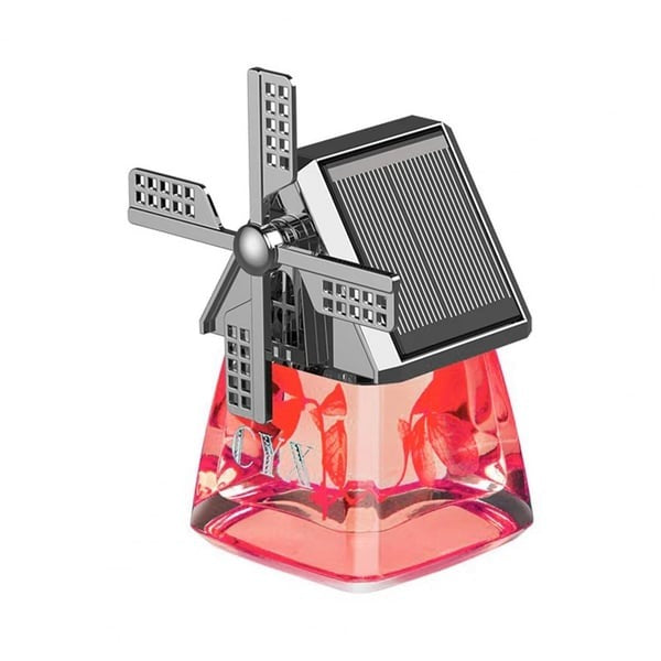 Windmill Design Solar Car Perfume Air Freshener