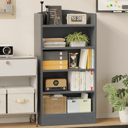 YQ JENMW 5-Tier Bookshelf,Storage Organizer Bookcase with Open Shelf,For Living Room,Bedroom,Home Office