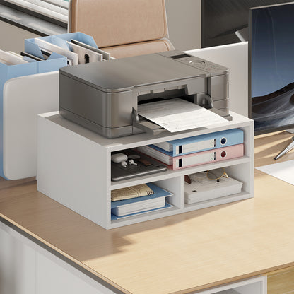 YQ JENMW 2-Tier Desktop Storage Organizer,Stackable Cabinet Organizer for Home Office,Bedroom,Study