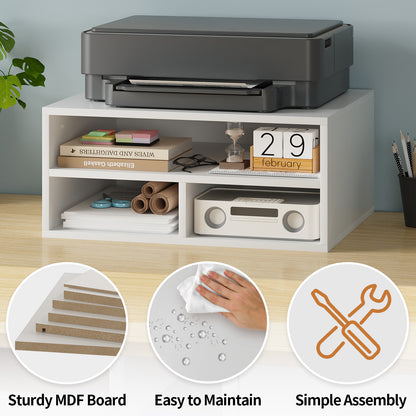 YQ JENMW 2-Tier Desktop Storage Organizer,Stackable Cabinet Organizer for Home Office,Bedroom,Study