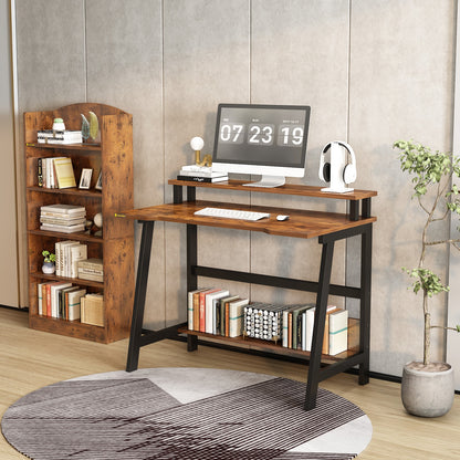 Compact Table for Home Office Modern Style Laptop Desk