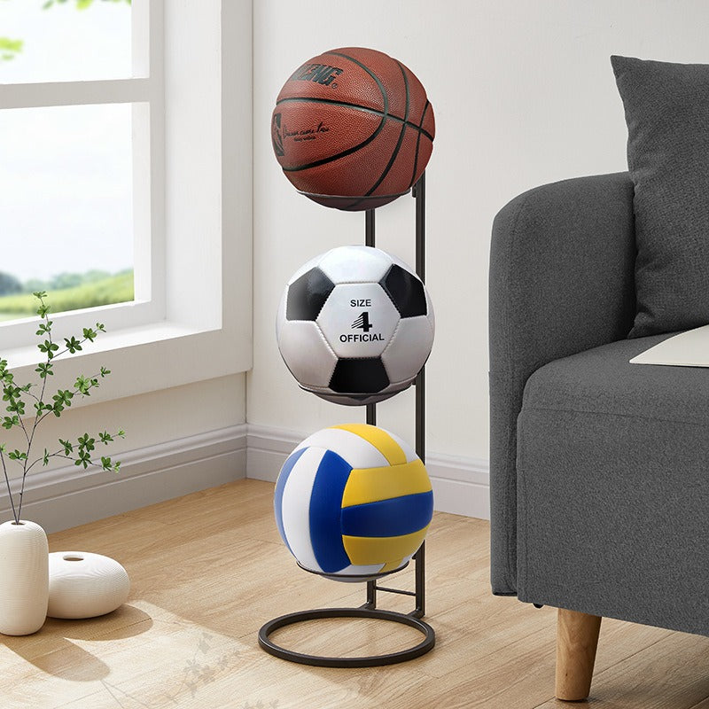 Indoor Basketball Stand Kindergarten Sporting Goods Balls Tiered Stand