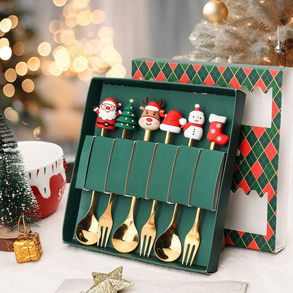 🎄Christmas Cutlery Set🍴🥄-Enhance Your Holiday Dining