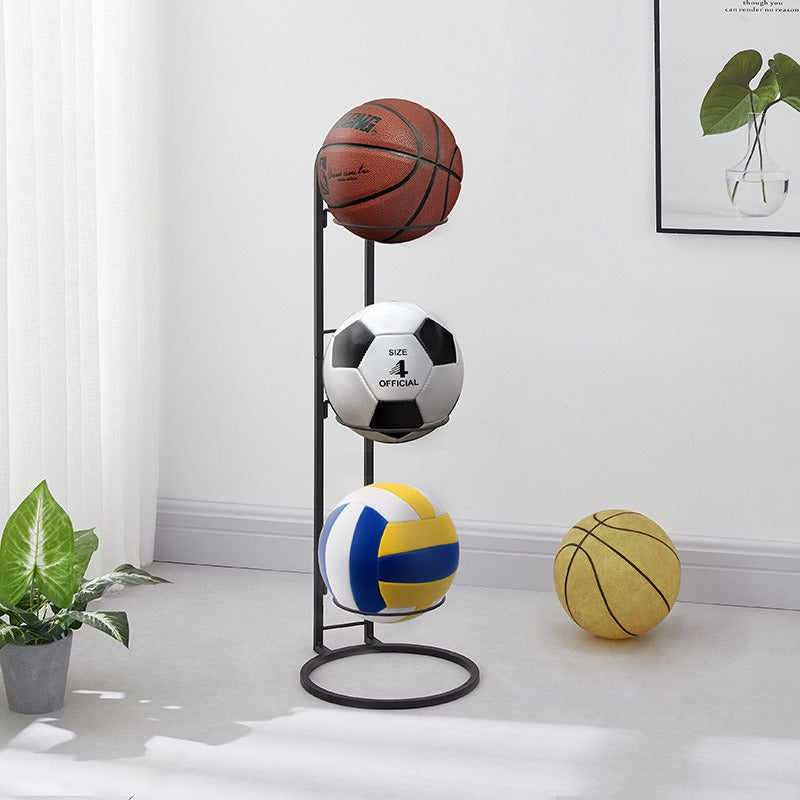 Indoor Basketball Stand Kindergarten Sporting Goods Balls Tiered Stand