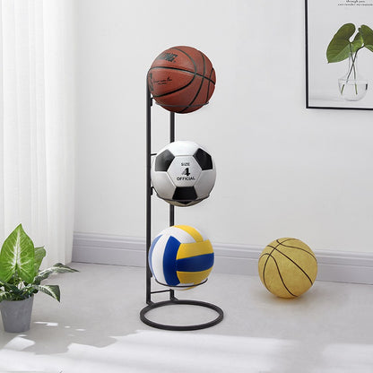 Indoor Basketball Stand Kindergarten Sporting Goods Balls Tiered Stand