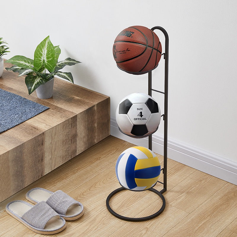 Indoor Basketball Stand Kindergarten Sporting Goods Balls Tiered Stand