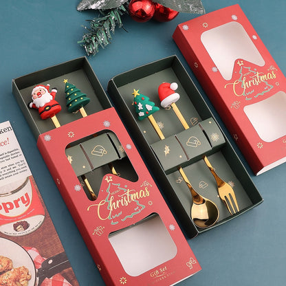 🎄Christmas Cutlery Set🍴🥄-Enhance Your Holiday Dining