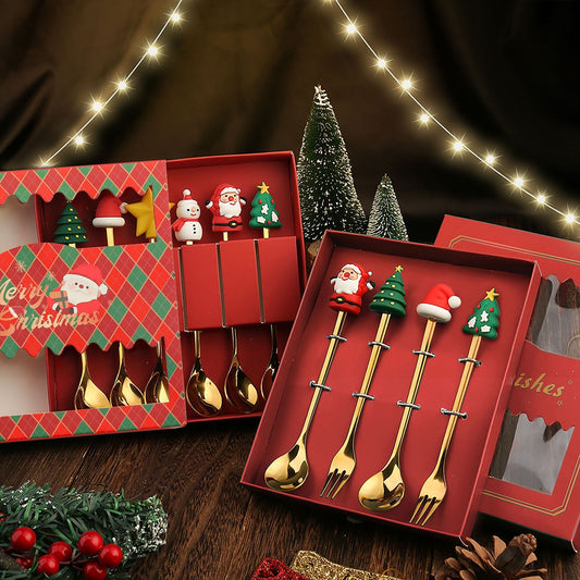 🎄Christmas Cutlery Set🍴🥄-Enhance Your Holiday Dining