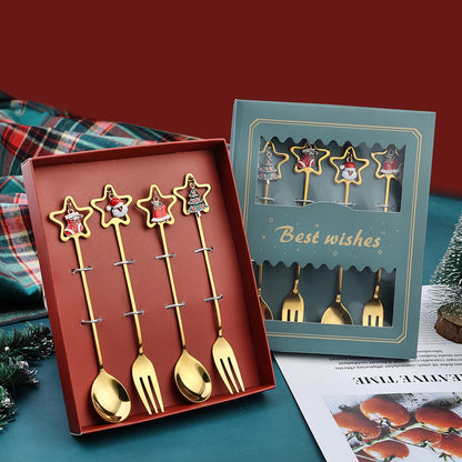 🎄Christmas Cutlery Set🍴🥄-Enhance Your Holiday Dining