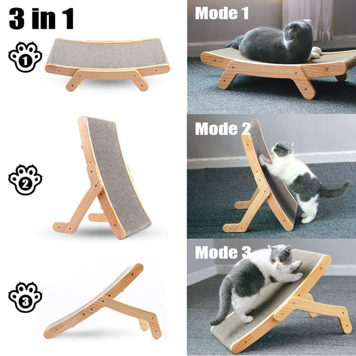 Corrugated Cat Scratching Board Purrfect Lounge