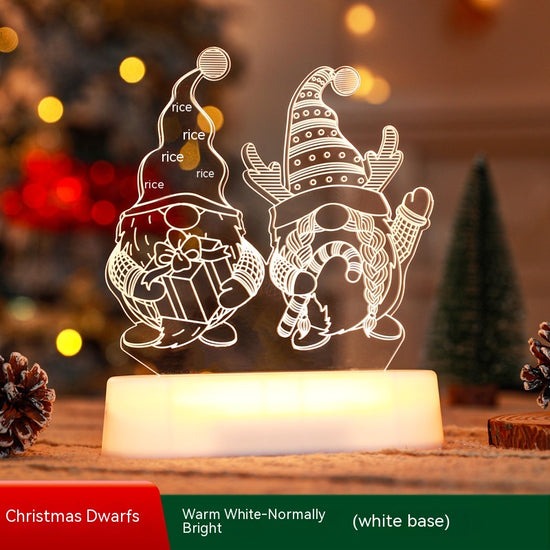 Acrylic Christmas Decoration Lamp