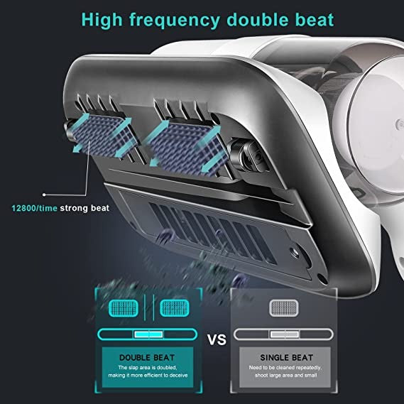 Household high-frequency strong mite removal instrument