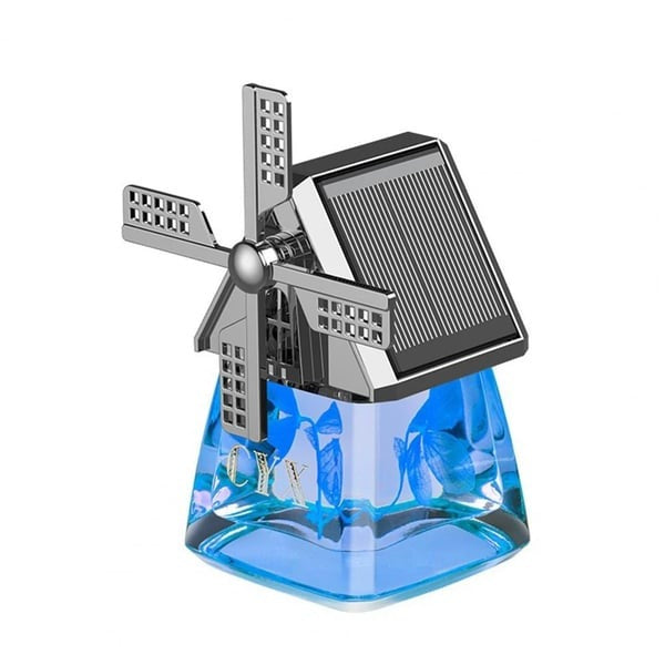 Windmill Design Solar Car Perfume Air Freshener