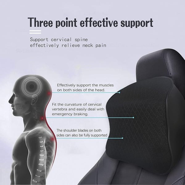 Car Seat Headrest Neck Rest Cushion