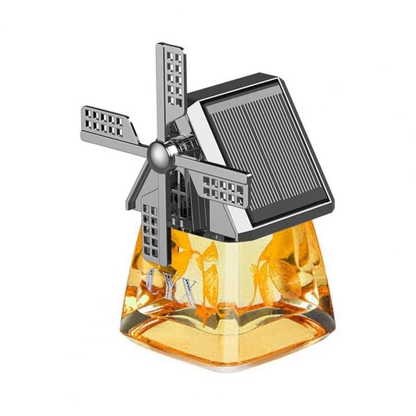 Windmill Design Solar Car Perfume Air Freshener